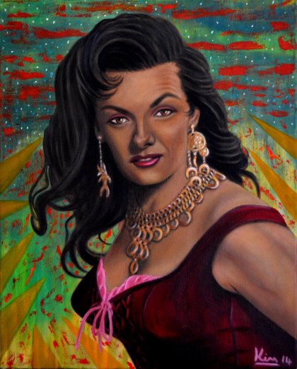 Oil Painting > The Fortune Teller > Jane Russell